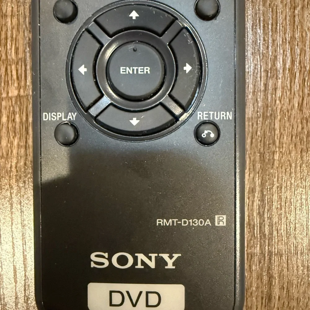 Sony DVD Control RMT-D130A - Picture 3 of 3